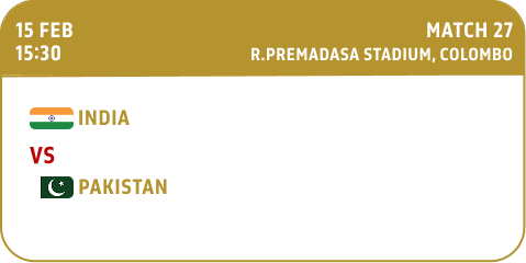 India vs Pakistan