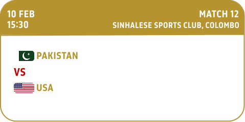 Pakistan vs USA