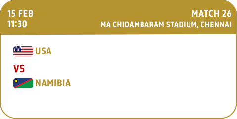 USA vs Namibia