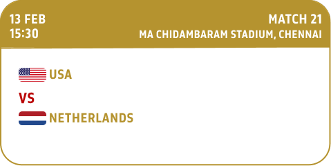 USA vs Netherland